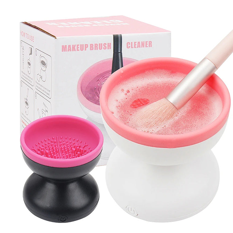 Electric Makeup Brush Cleaner Machine Portable Automatic