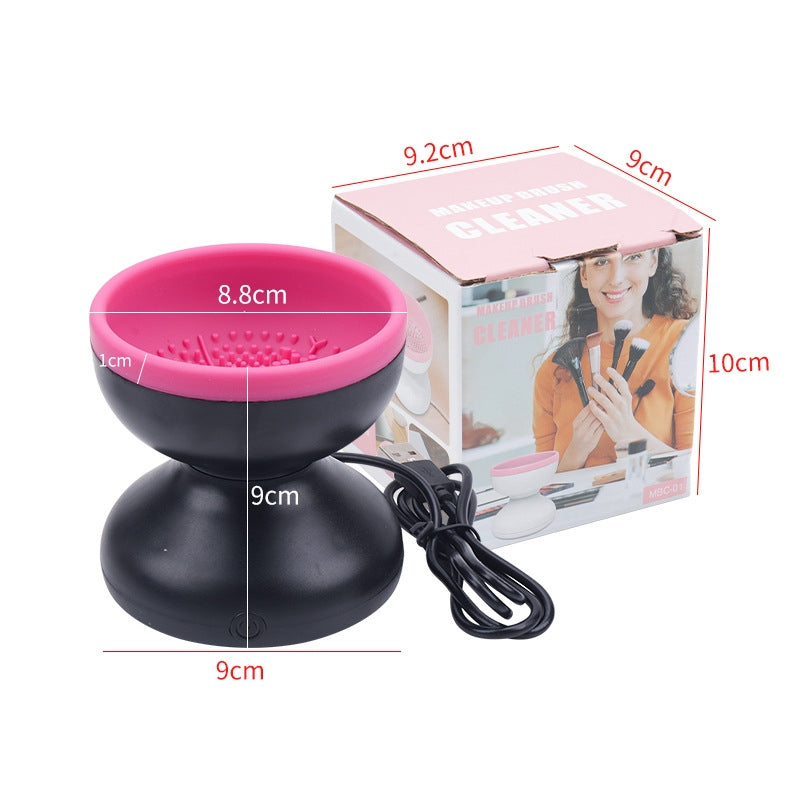 Electric Makeup Brush Cleaner Machine Portable Automatic