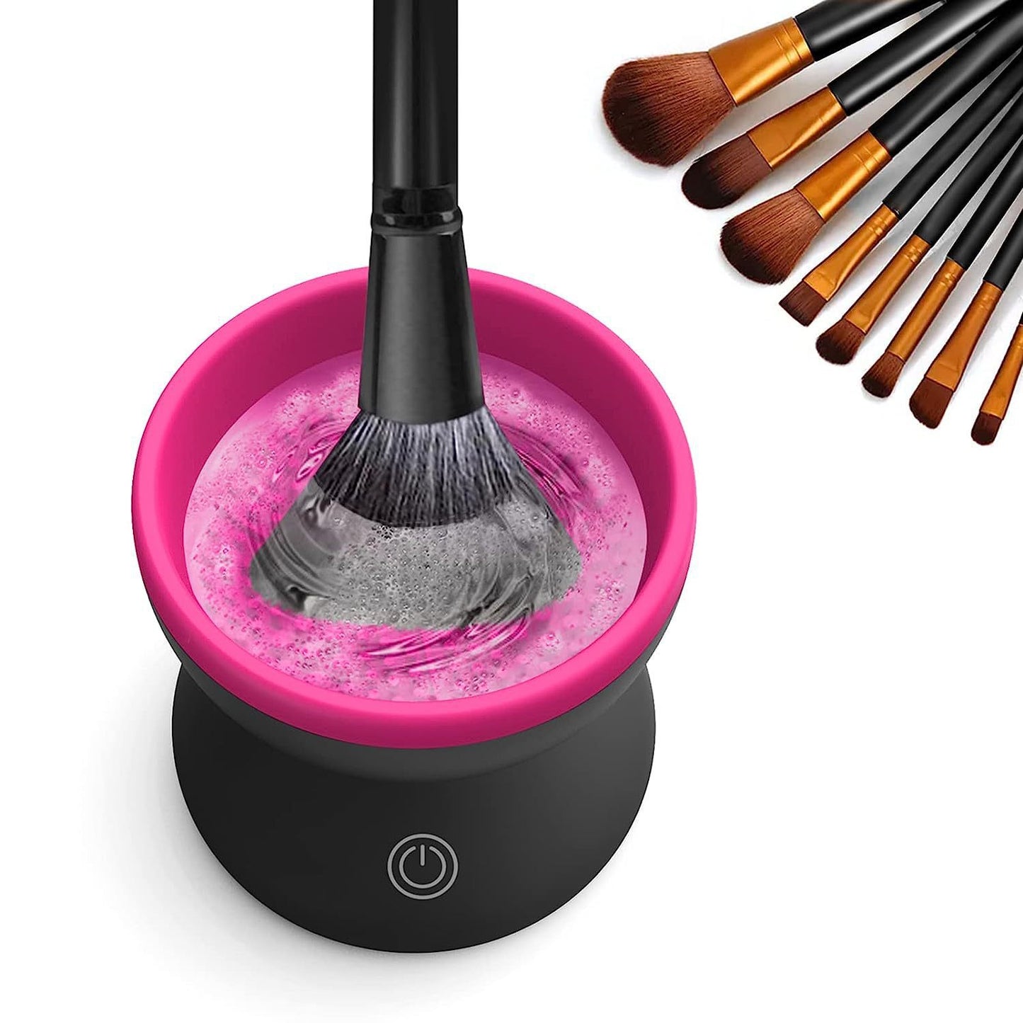 Electric Makeup Brush Cleaner Machine Portable Automatic