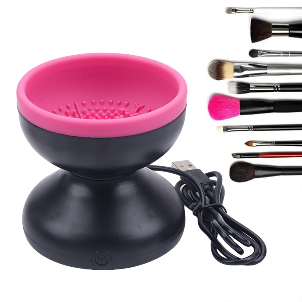 Electric Makeup Brush Cleaner Machine Portable Automatic