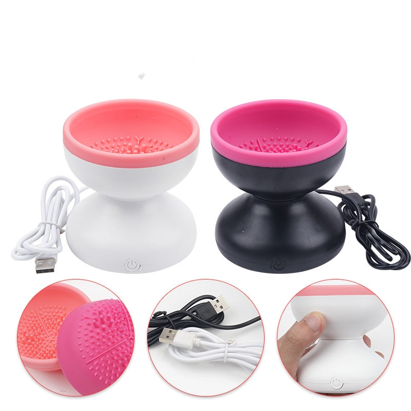 Electric Makeup Brush Cleaner Machine Portable Automatic